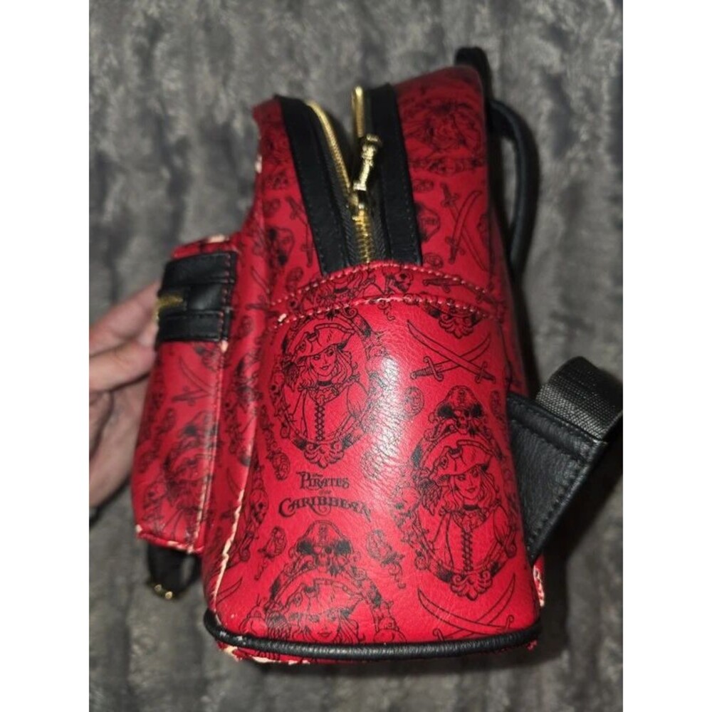 Loungefly Disney parks pirates of the Caribbean mini backpack bookbag purse bag - Picture 2 of 8